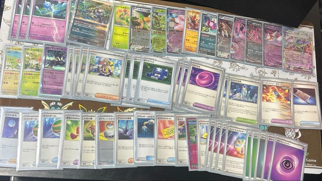 ポケモンカード 引退品 デッキ3つサプライ込