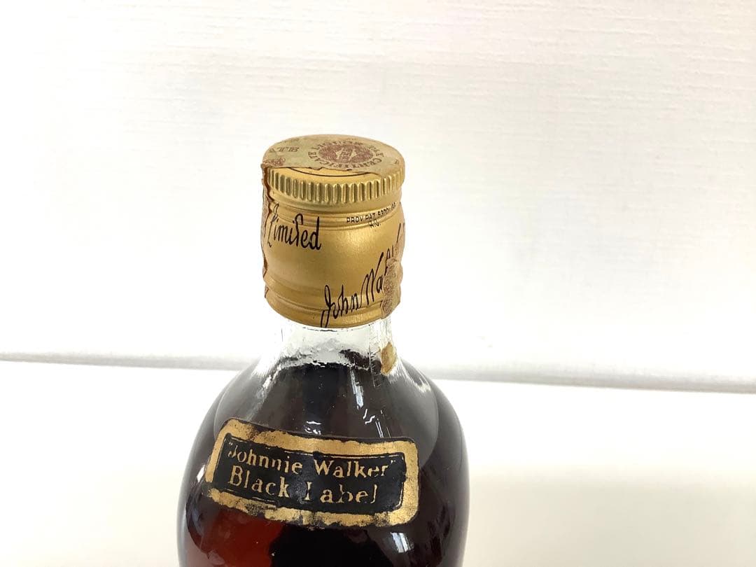 [z865]ジョニーウォーカー 黒ラベル 金キャップ