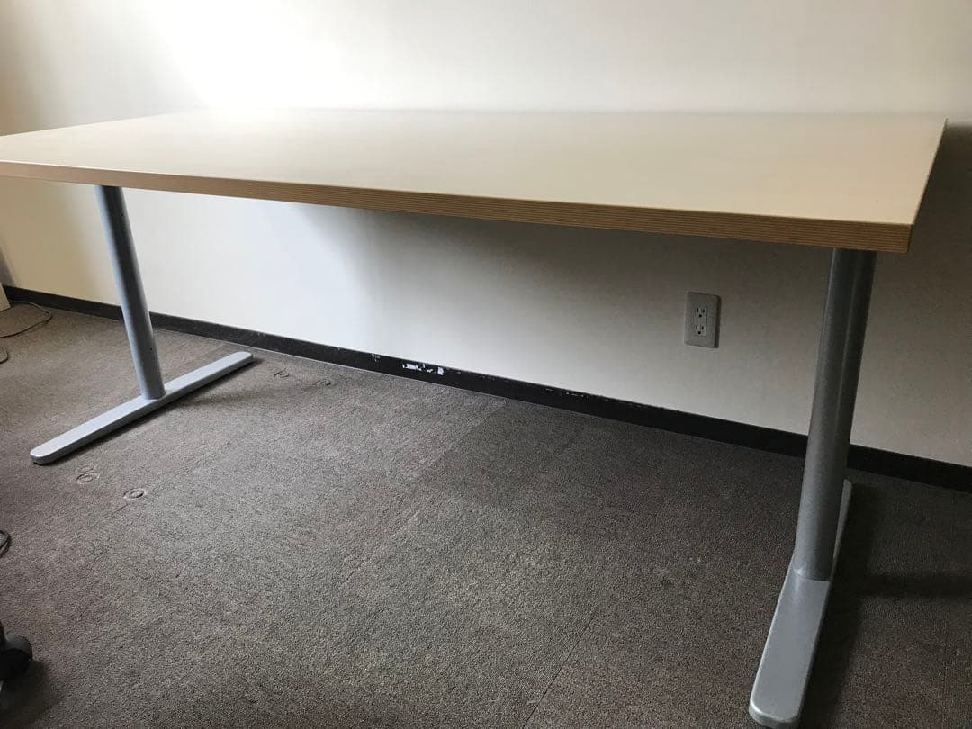 ファントーニ fantoni デスク イタリア製 T字脚 幅180