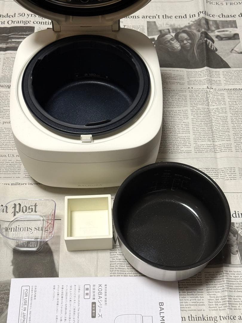 未使用品 BALMUDA The Gohan K08A バルミューダ