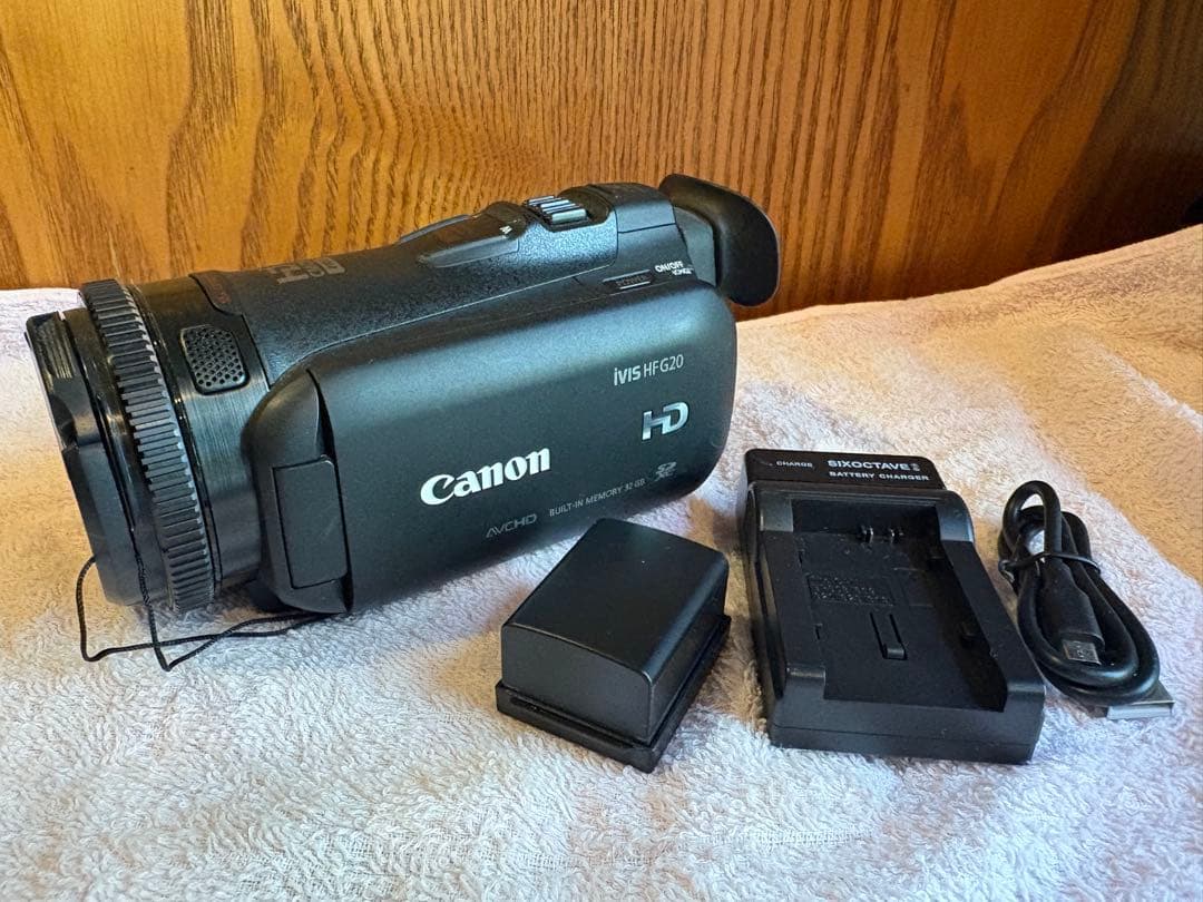 【動作確認済】Canon HDビデオカメラ iVIS HF G20