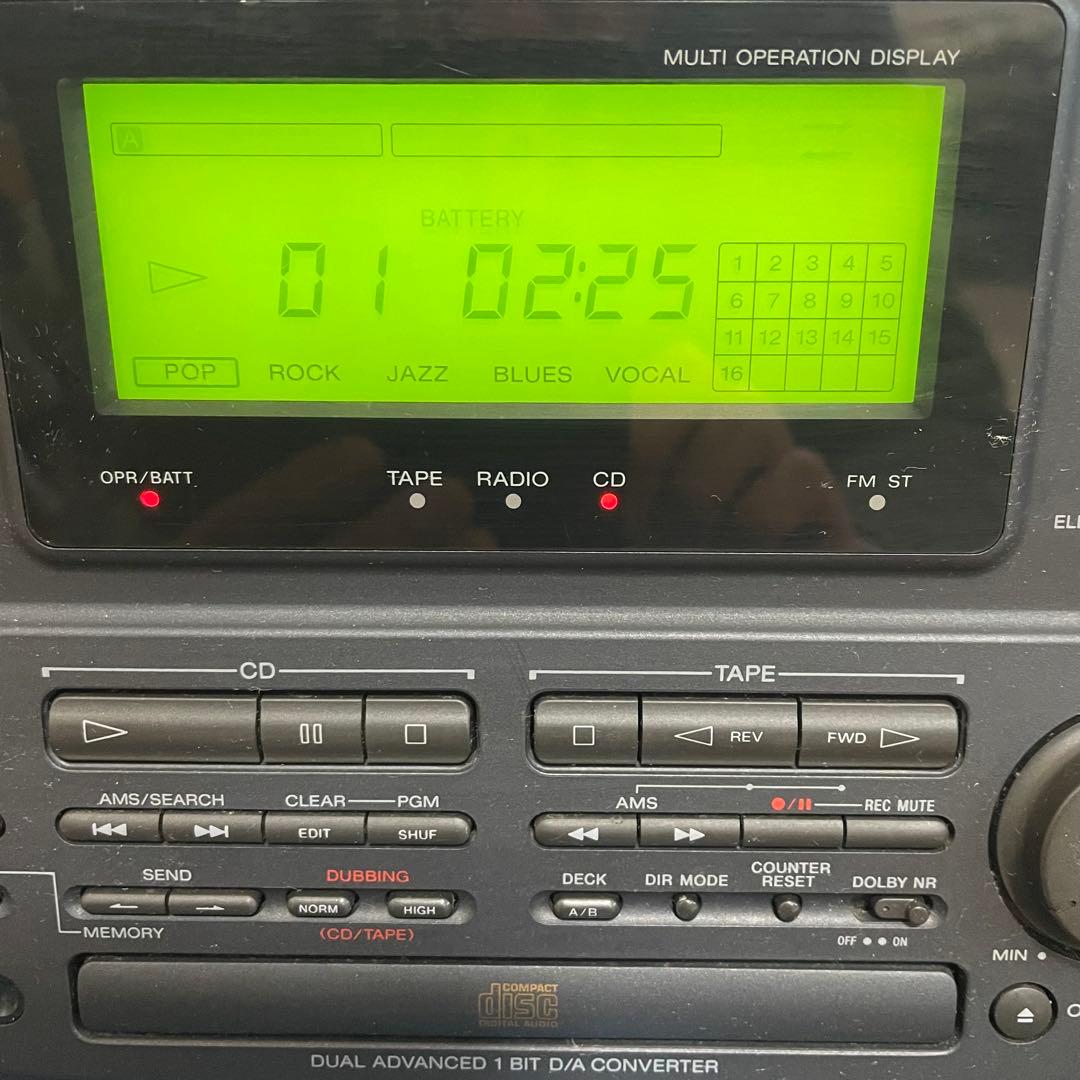 SONY ZS-5 パーソナルデジタルオーディオシステム ラジカセ