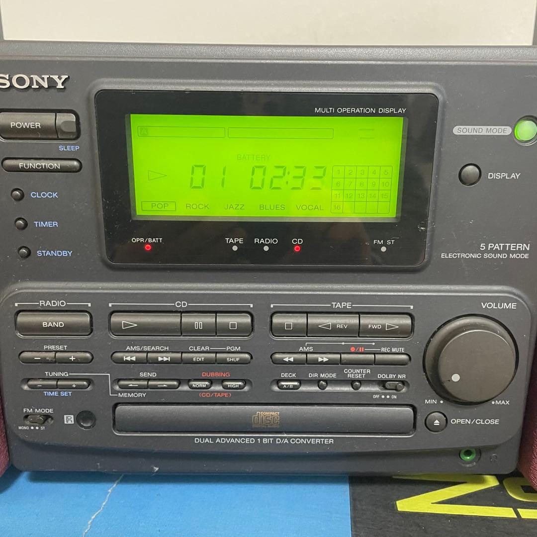 SONY ZS-5 パーソナルデジタルオーディオシステム ラジカセ