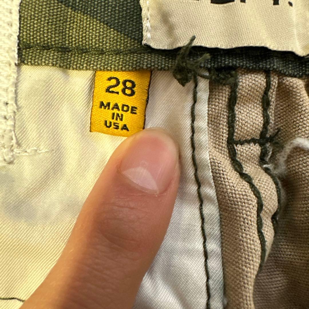 【正規品】GALLERY DEPT 迷彩パンツ USA製 28