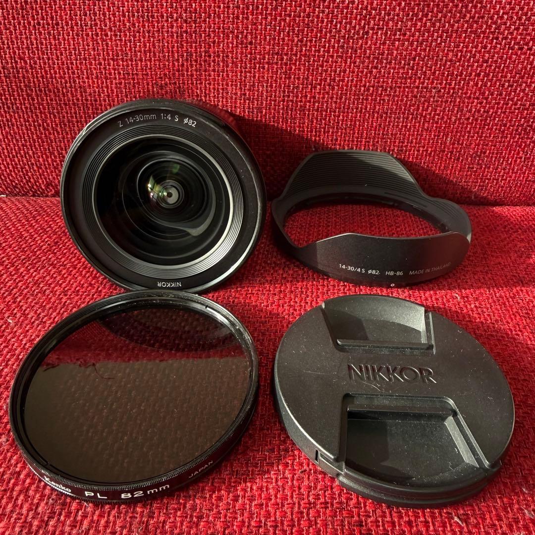 【美品】NIKKOR Z 14-30mm f/4 S フィルター付き