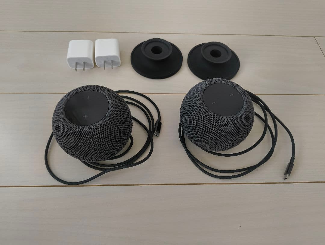 Apple Pod mini（黒）2個セット