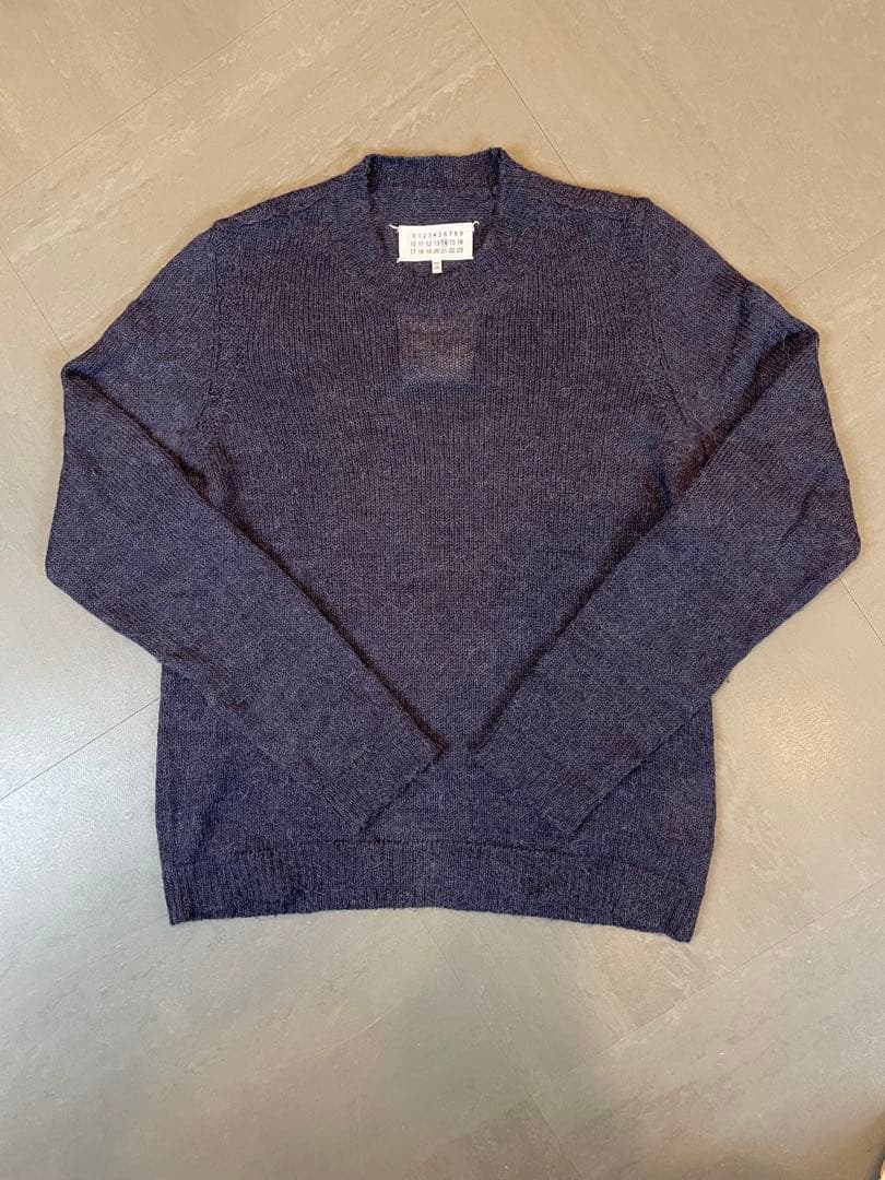 メゾンマルジェラ　アルパカ　フィッシャーマンニット レプリカ　グレー