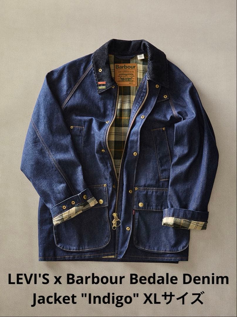 ジャケット・アウター XL LEVI'S Barbour Bedale Denim Jacket