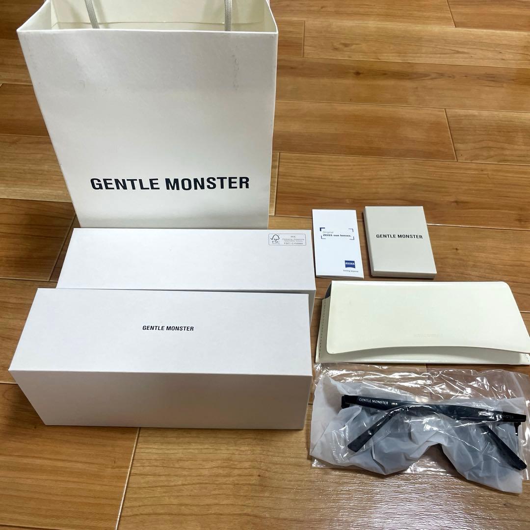 GENTLE MONSTER ROSY01 サングラス　ブラック　ナンバー有り
