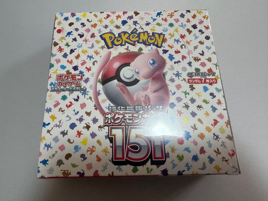 ポケモン151 未開封BOX シュリンク付き