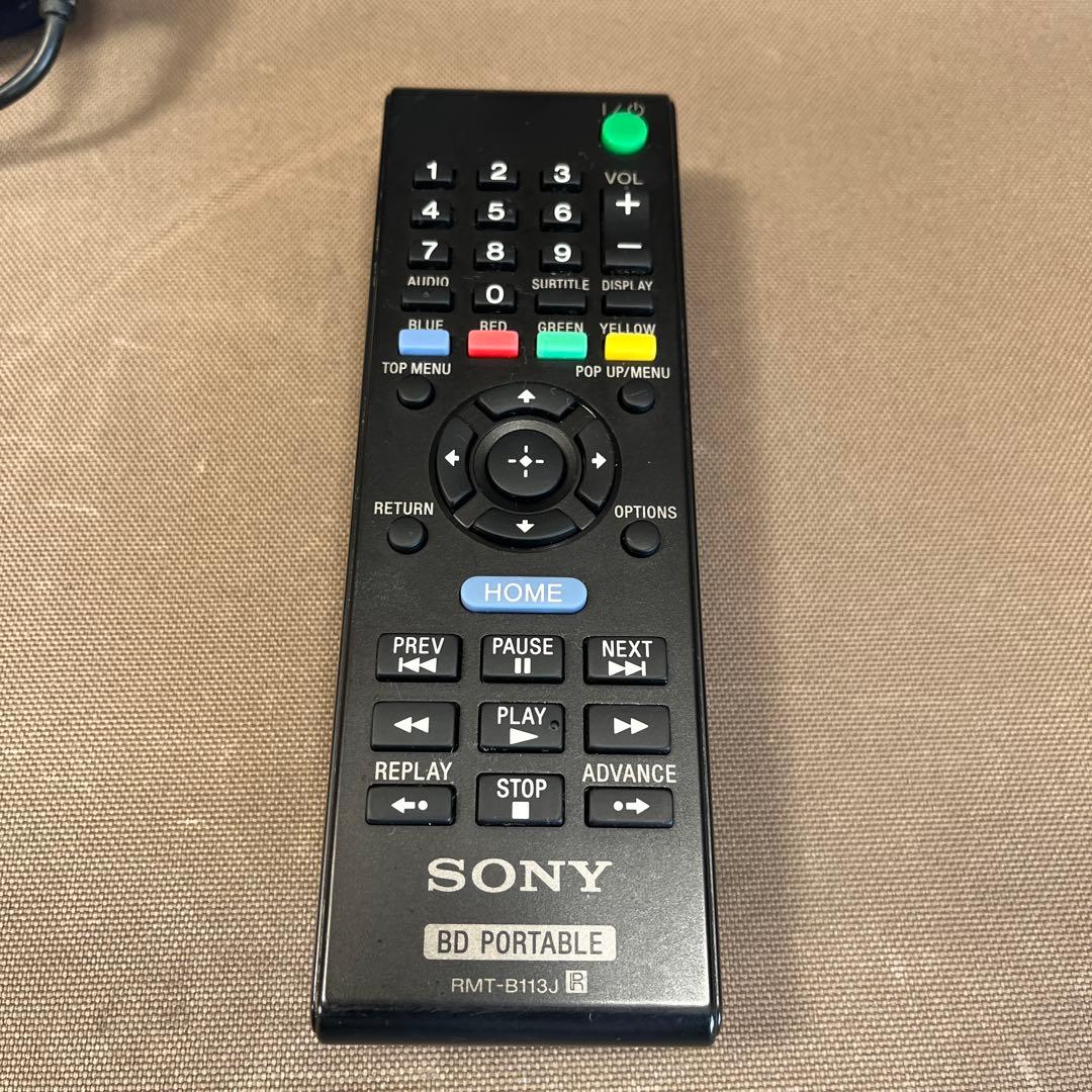 SONY ポータブルBDプレイヤー　BDP-SX910