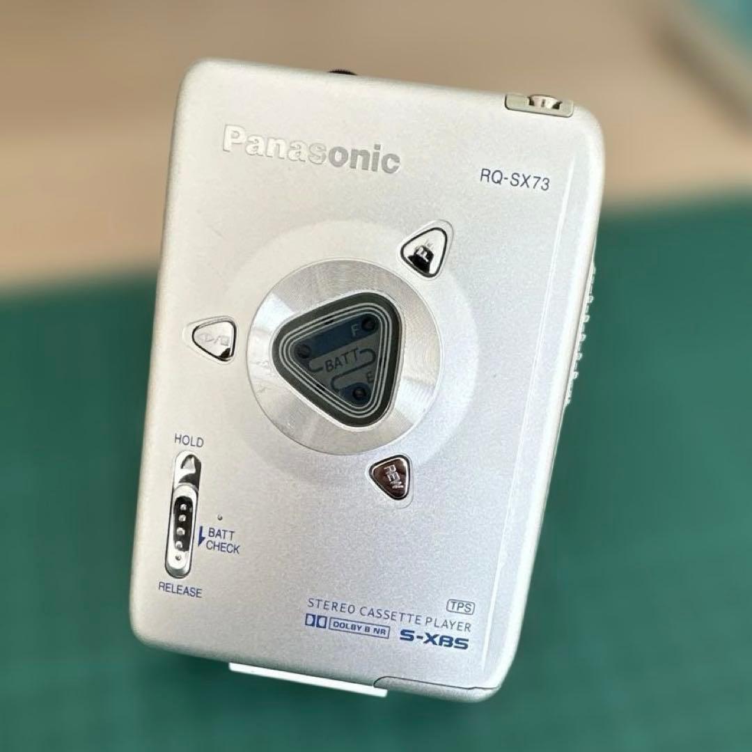 【極美DE可動品】Panasonic カセットプレーヤー RQ-SX73