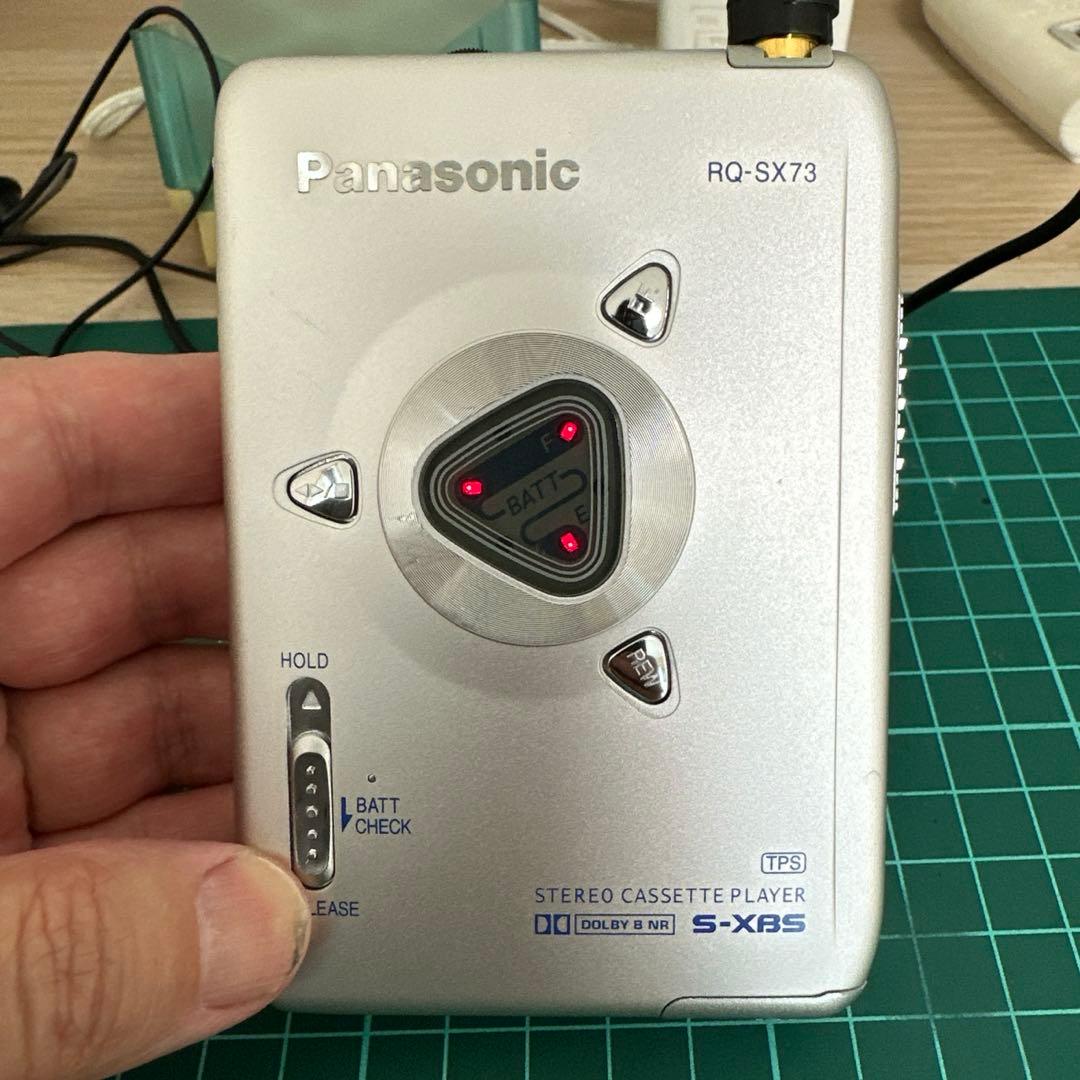 【極美DE可動品】Panasonic カセットプレーヤー RQ-SX73