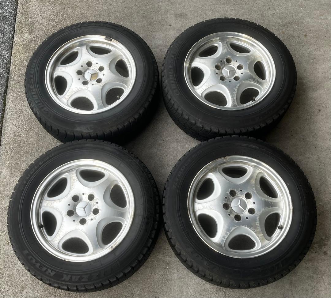 W140 後期　Sクラス　メルセデス・ベンツ 16インチ タイヤ　ホイールセット