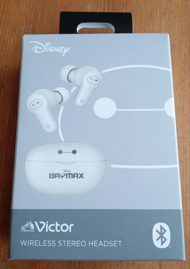 【新品未使用品】Victor ディズニーストア ベイマックスワイヤレスイヤホン