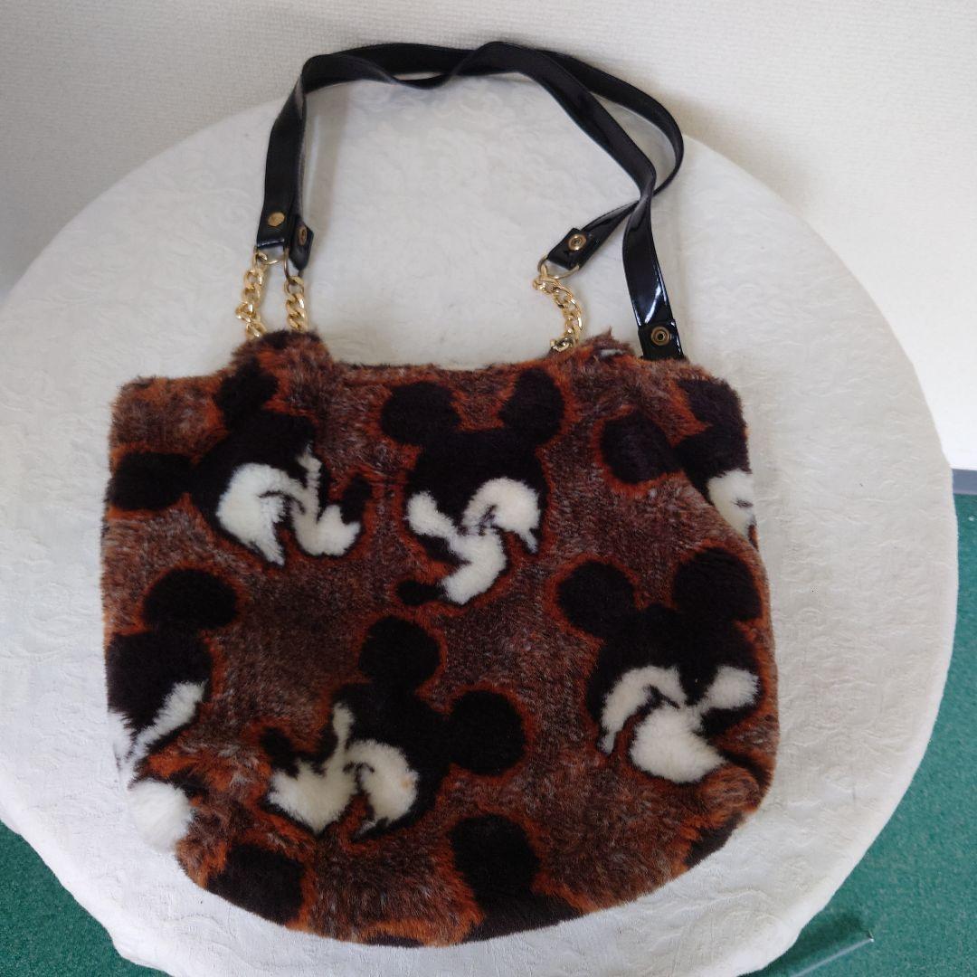 【レア】ディズニー　ミッキー柄バック【ヴィンテージ】