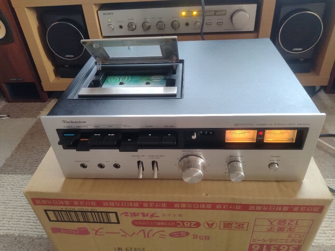レア機! 軽整備済 Technics テクニクス RS-610U カセットデッキ