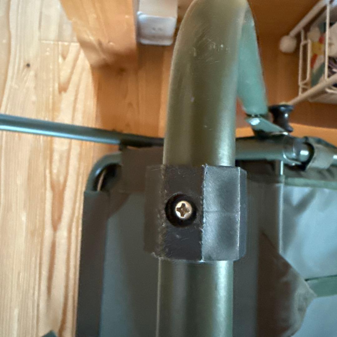 DOD ダークグリーン 二人掛けベンチ　着払い