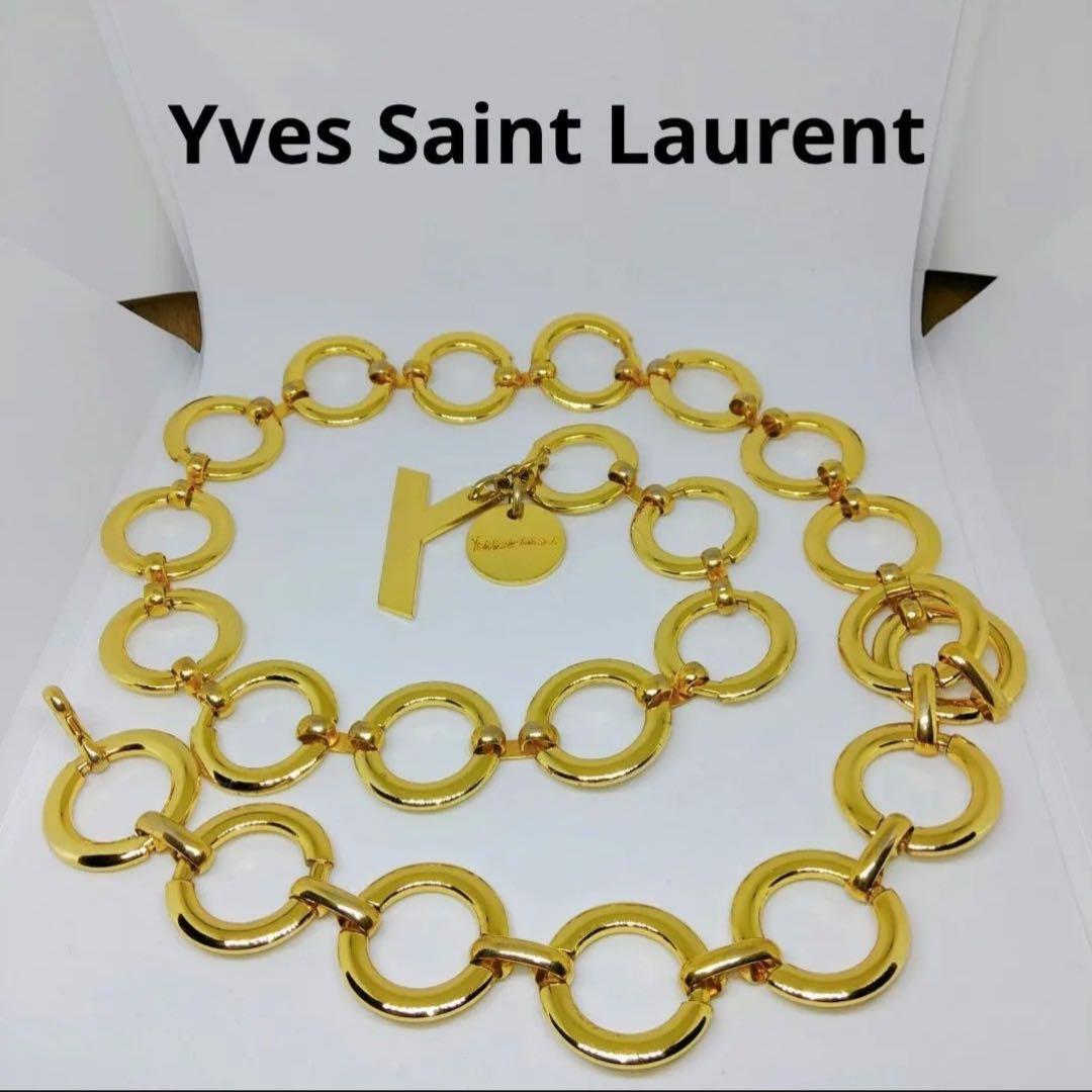 YSL イヴ・サンローラン LOVE ラブ ペンダント リングチェーンベルト