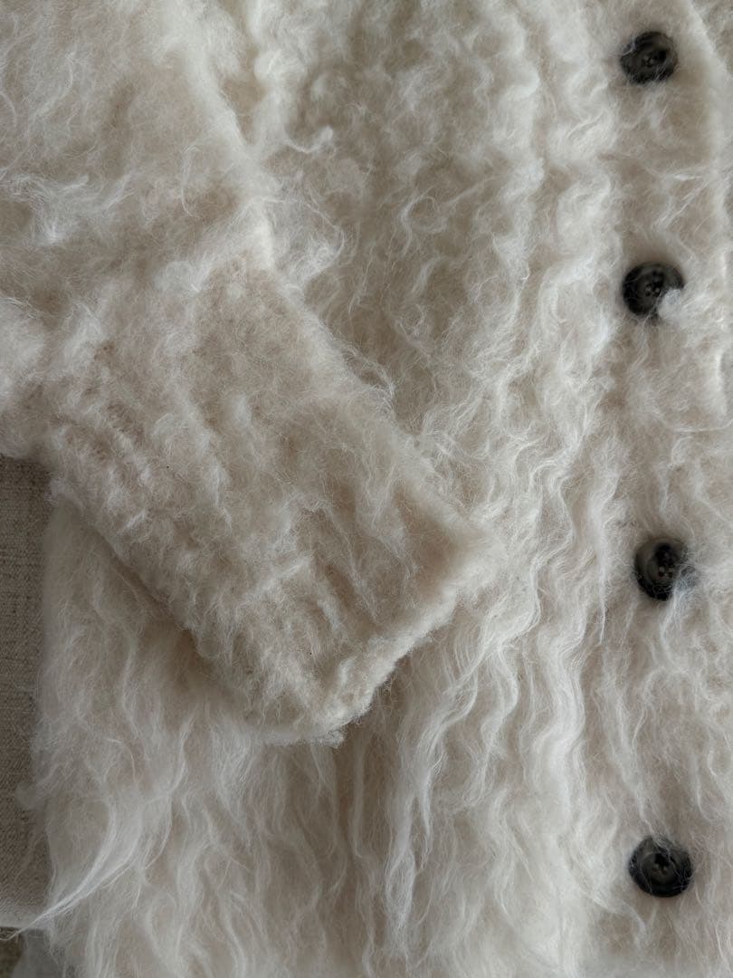 トップス THETOE Shaggy Cardigan