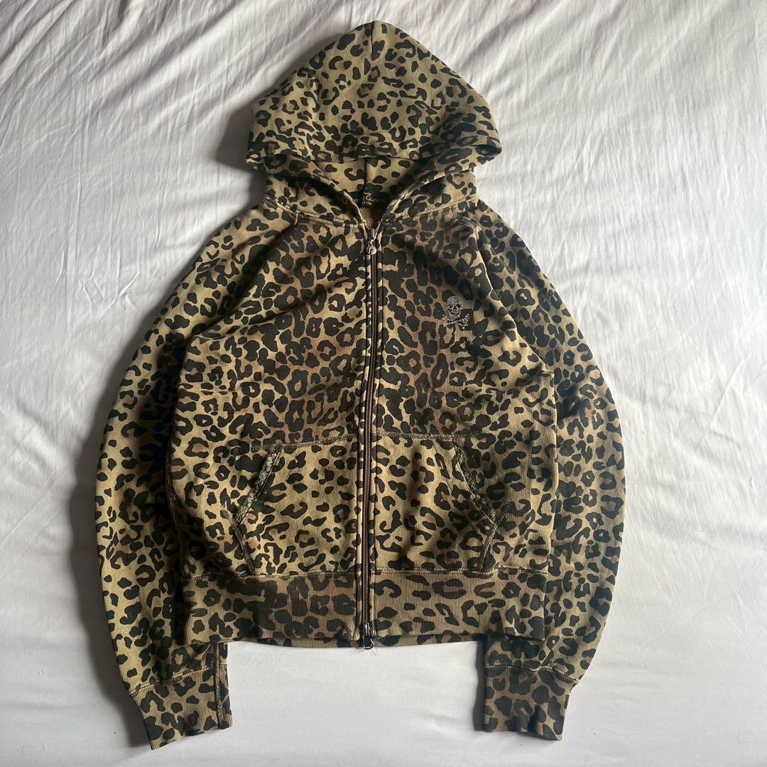 HYSTERIC GLAMOUR ヒョウ柄パーカー　レオパード