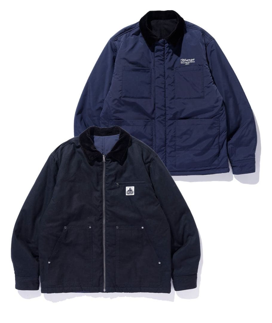 ジャケット・アウター XLARGE REVERSIBLE WORK JACKET
