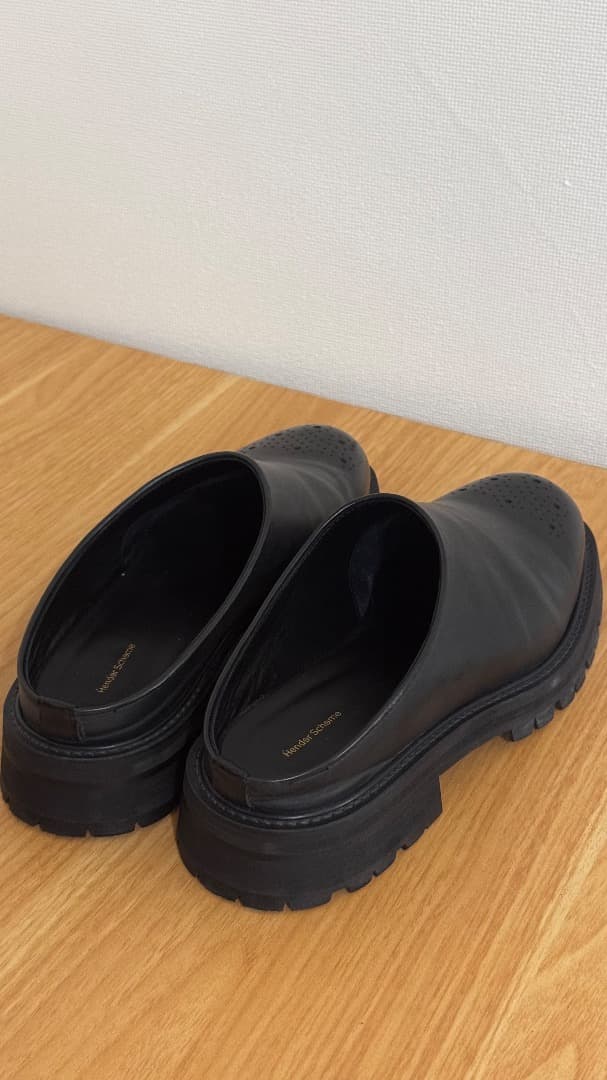 靴 Hender Scheme Commando Mule Size4