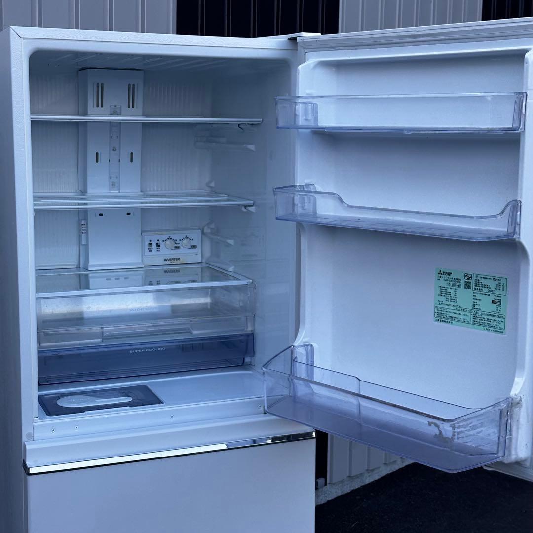 ∞Sちゃん 送料込！設置対応◎2020三菱330L 訳有 冷凍冷蔵庫