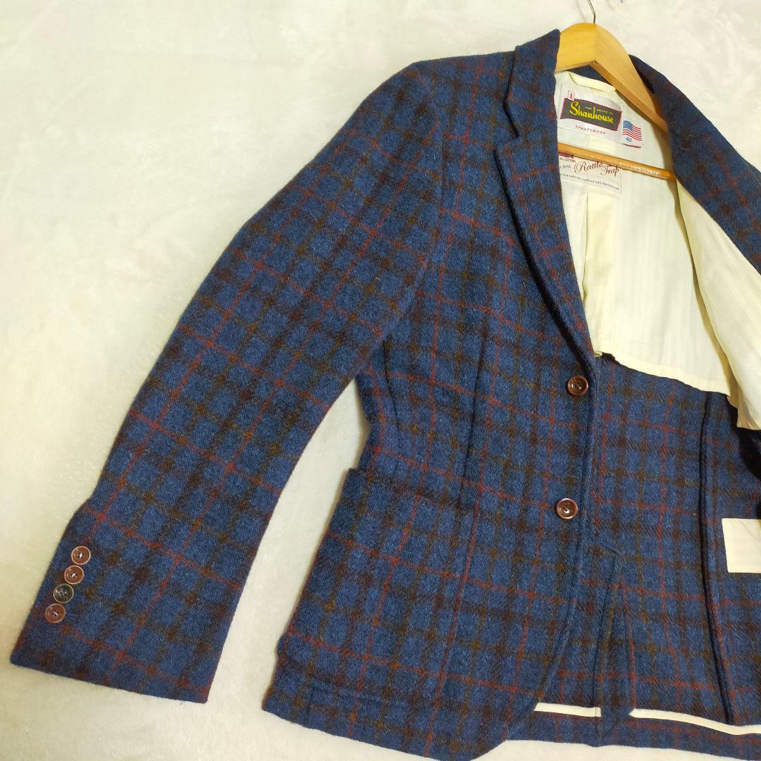 美品　HARRISTWEED×RATTLE TRAP　40　テーラードジャケット