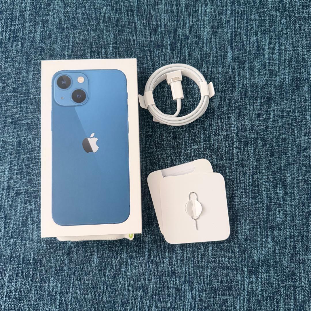 iPhone 13 mini 256GB BLUE 箱付き