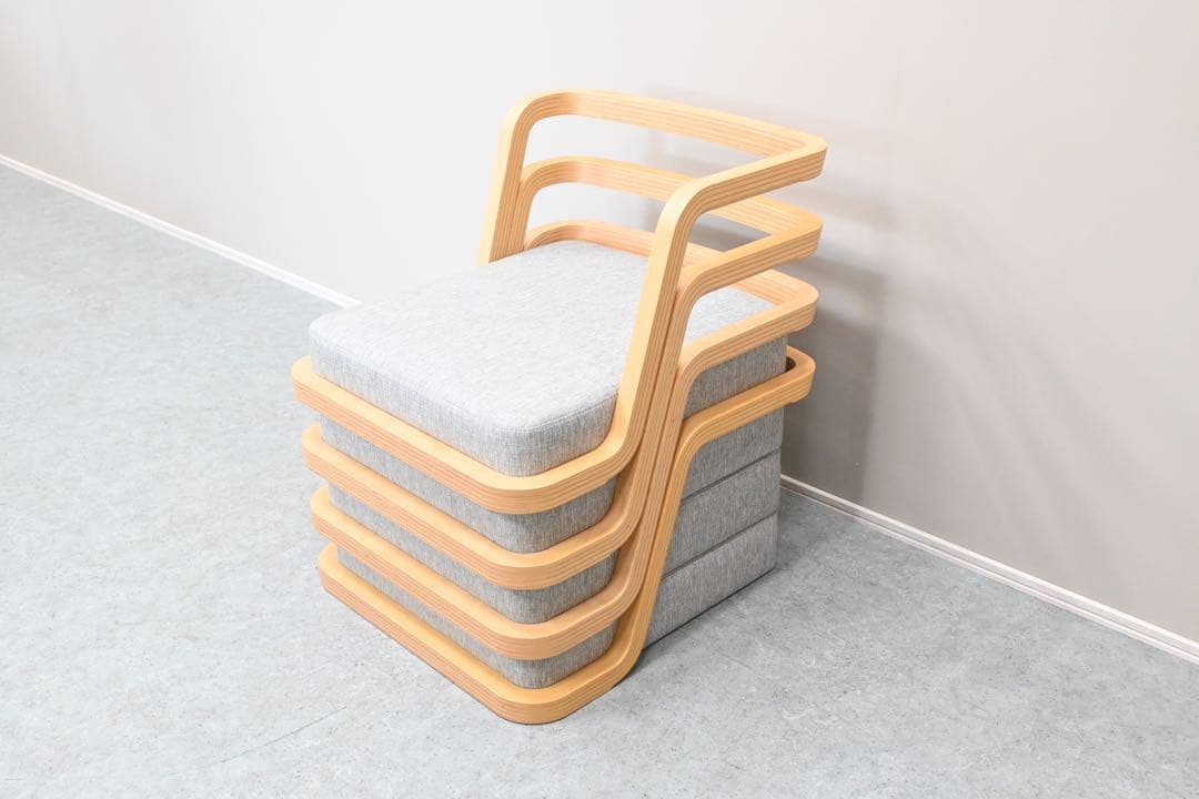 【極美品】 天童木工 Tendo T-3187WB-NT 座椅子