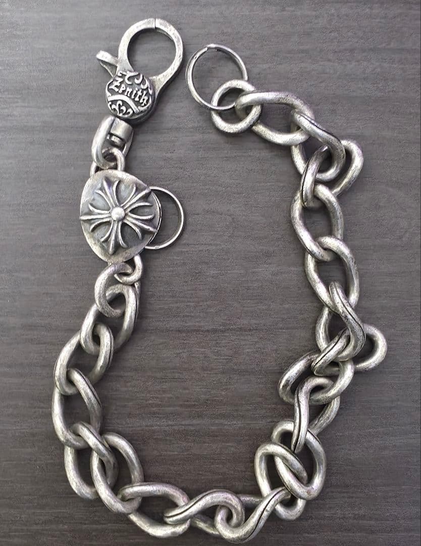 ゼニス Zenith シルバー925 ウォレットチェーン 90's クロムハーツ