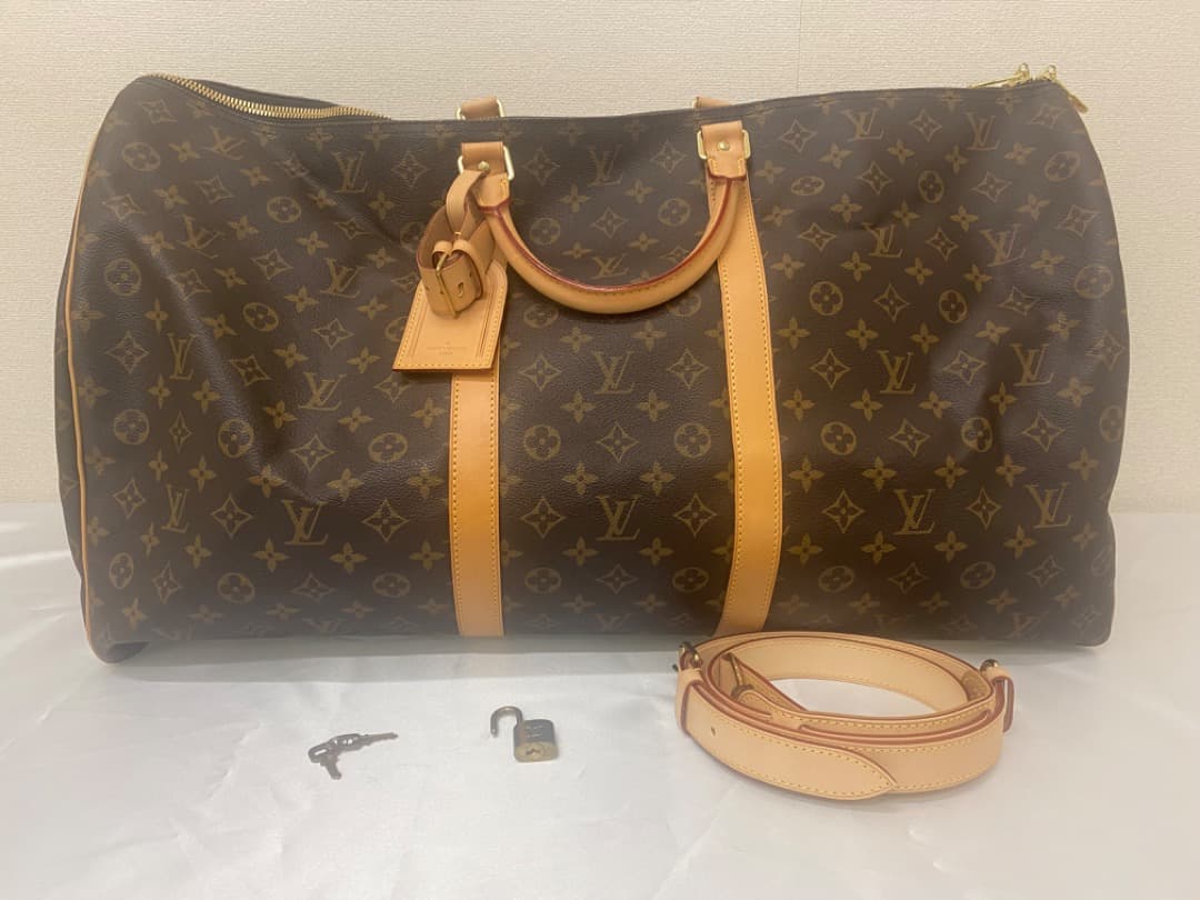 18日まで値下げ ルイヴィトンモノグラムキーポルバンドリエール60 M41412