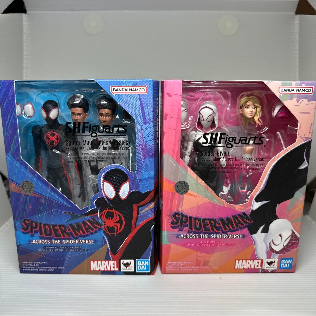 SHFiguarts スパイダーマン（マイルス）＆スパイダーグウェンセット