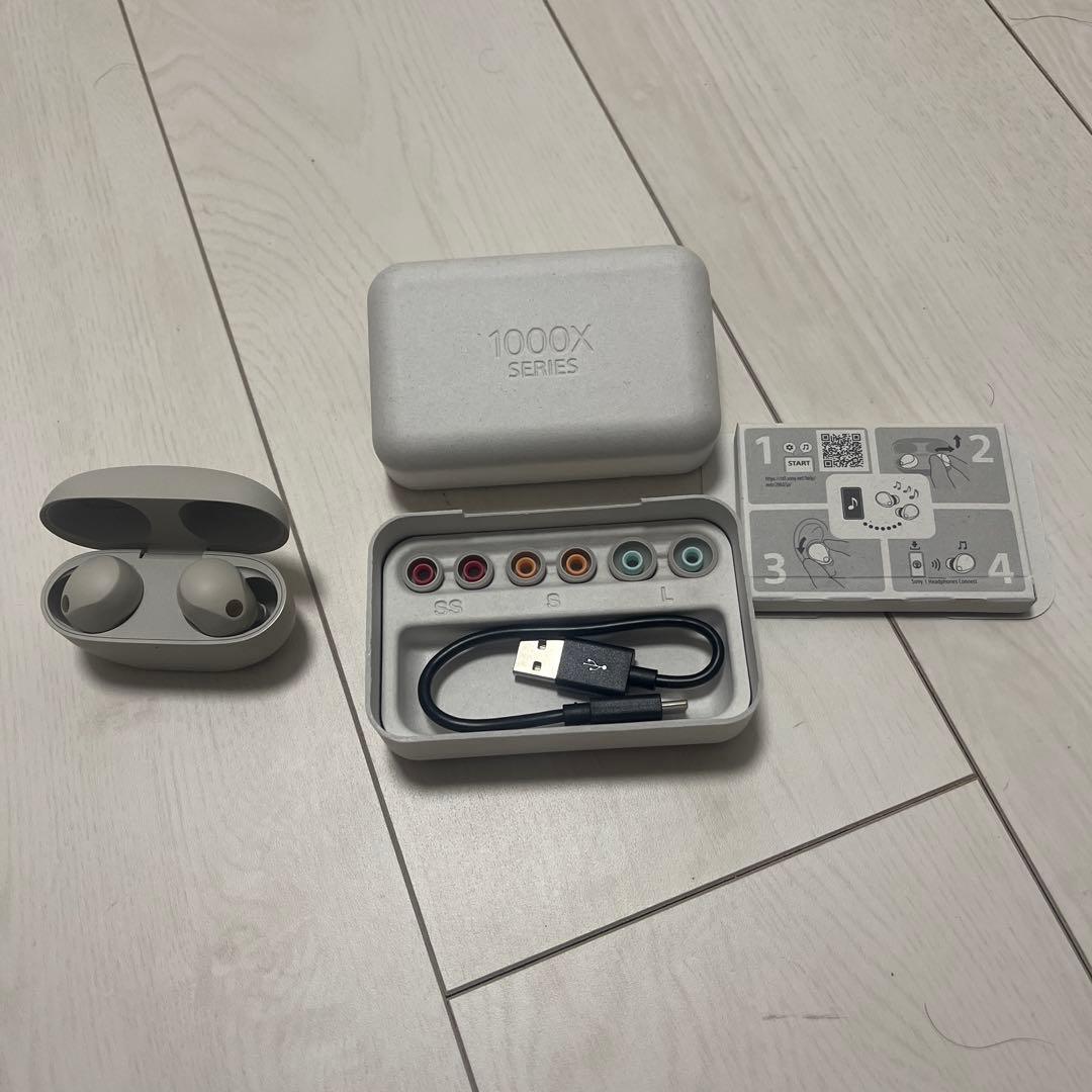 SONY ワイヤレスイヤホンWF-1000XM5美品