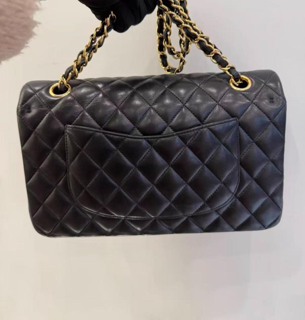 美品✨ 希少 cHaNeL✨ レザー ショルダーバッグ ✨ブラック