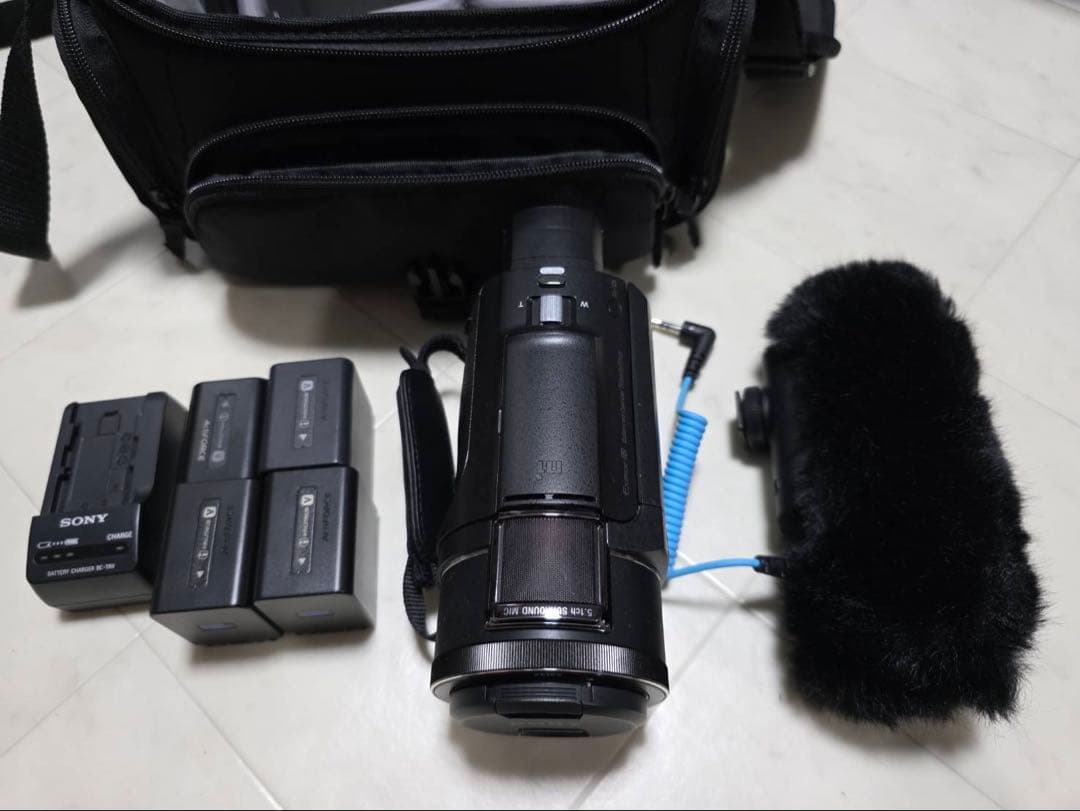 SONY 4K HANDYCAM ショットガンマイク付