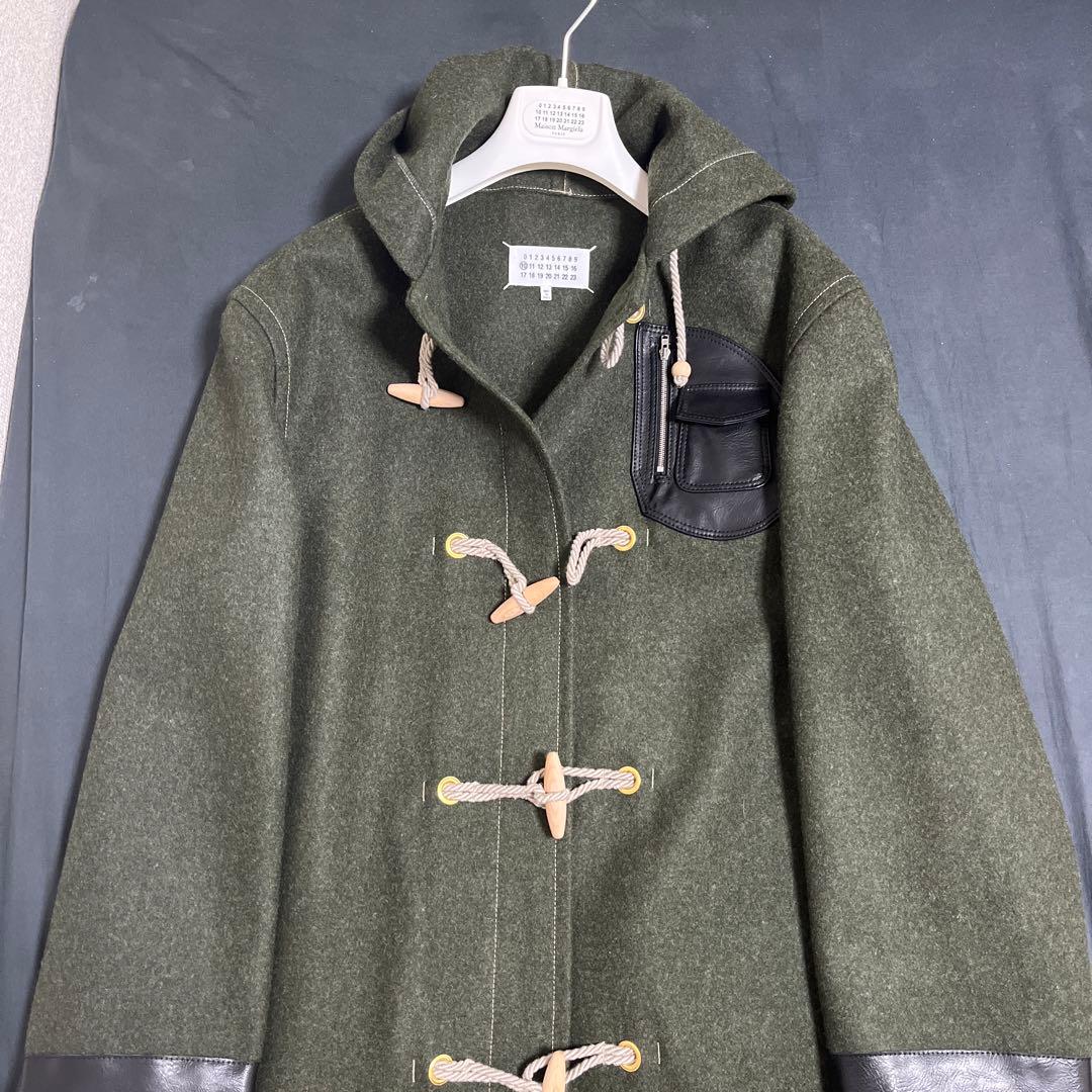 Maison Margiela ダッフルコート　カーキ　サイズ46