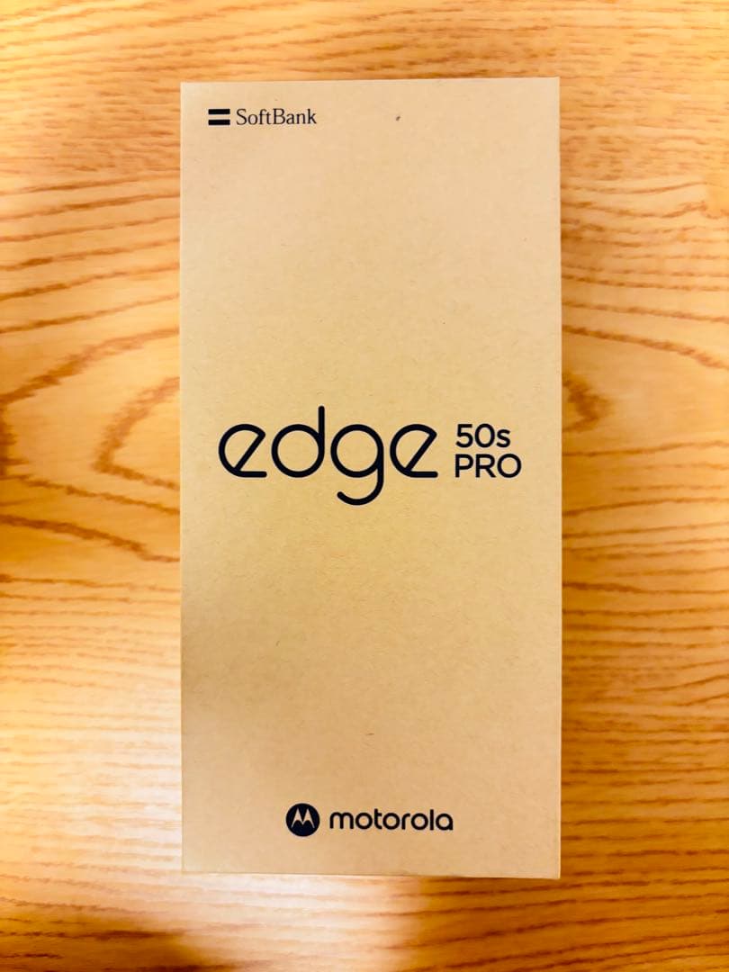 Motorola Edge 50s pro ブラックビューティー256GB