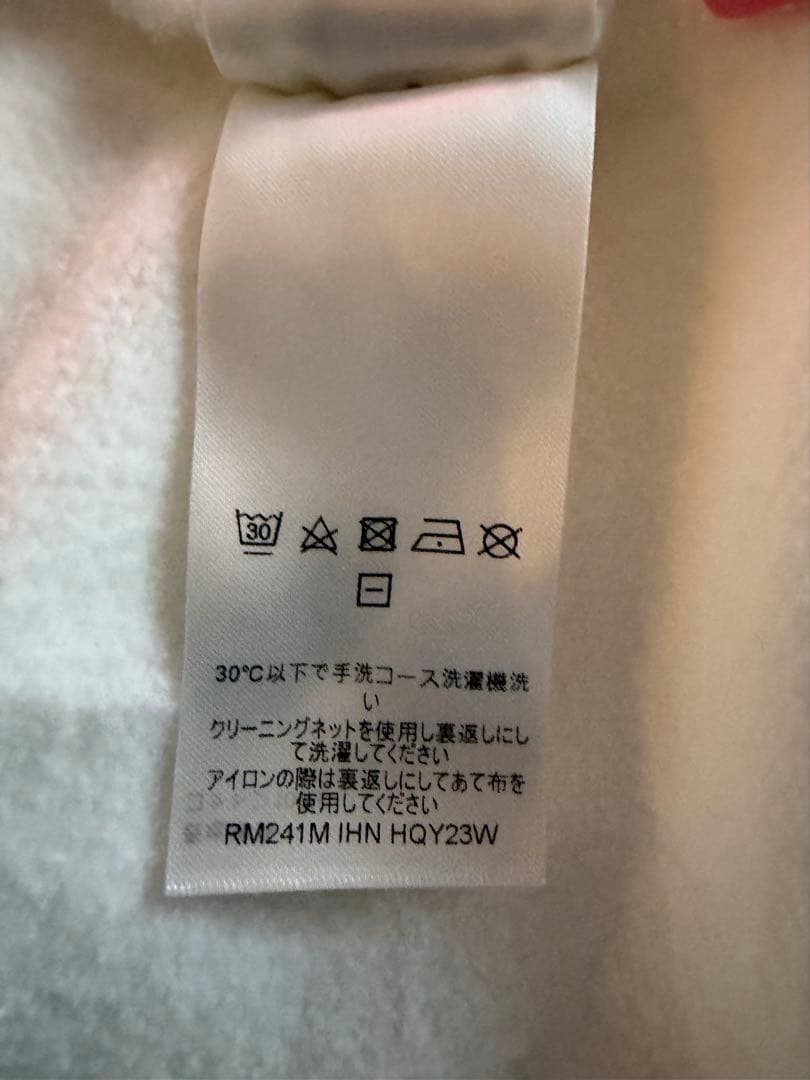 LOUISVUITTON ルイヴィトン シグネイチャー トレーナー　白　L