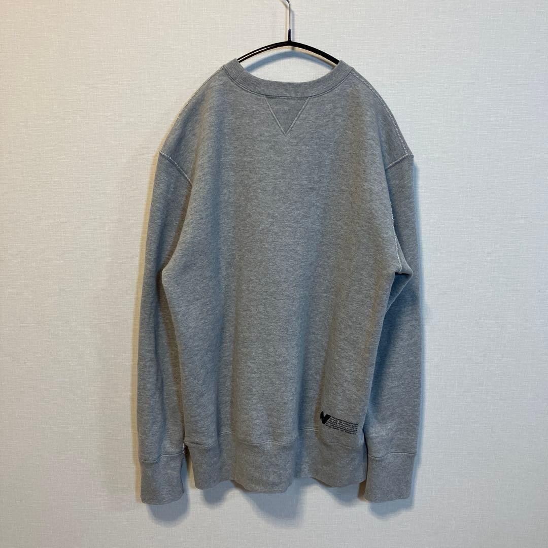 ループウィラー　スウェット　25周年　クルーネック　グレー　サイズL