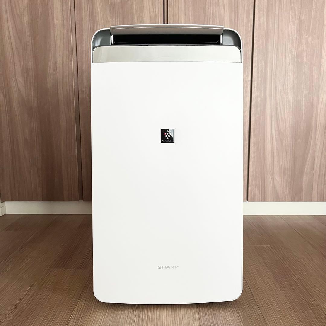 美品 SHARP CV-L180 衣類乾燥除湿機 プラズマクラスター 20畳 白