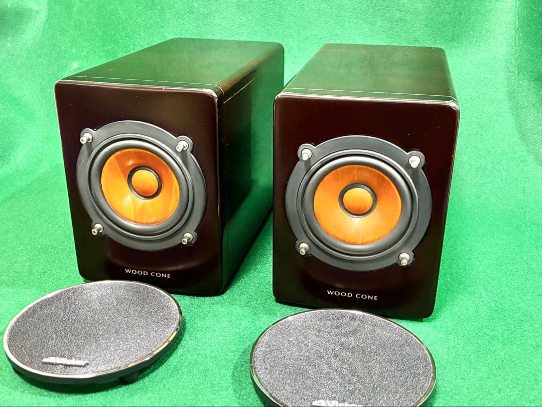 ビクター　VICTOR SP-EXAR3 9cmウッドコーンスピーカー　ペア