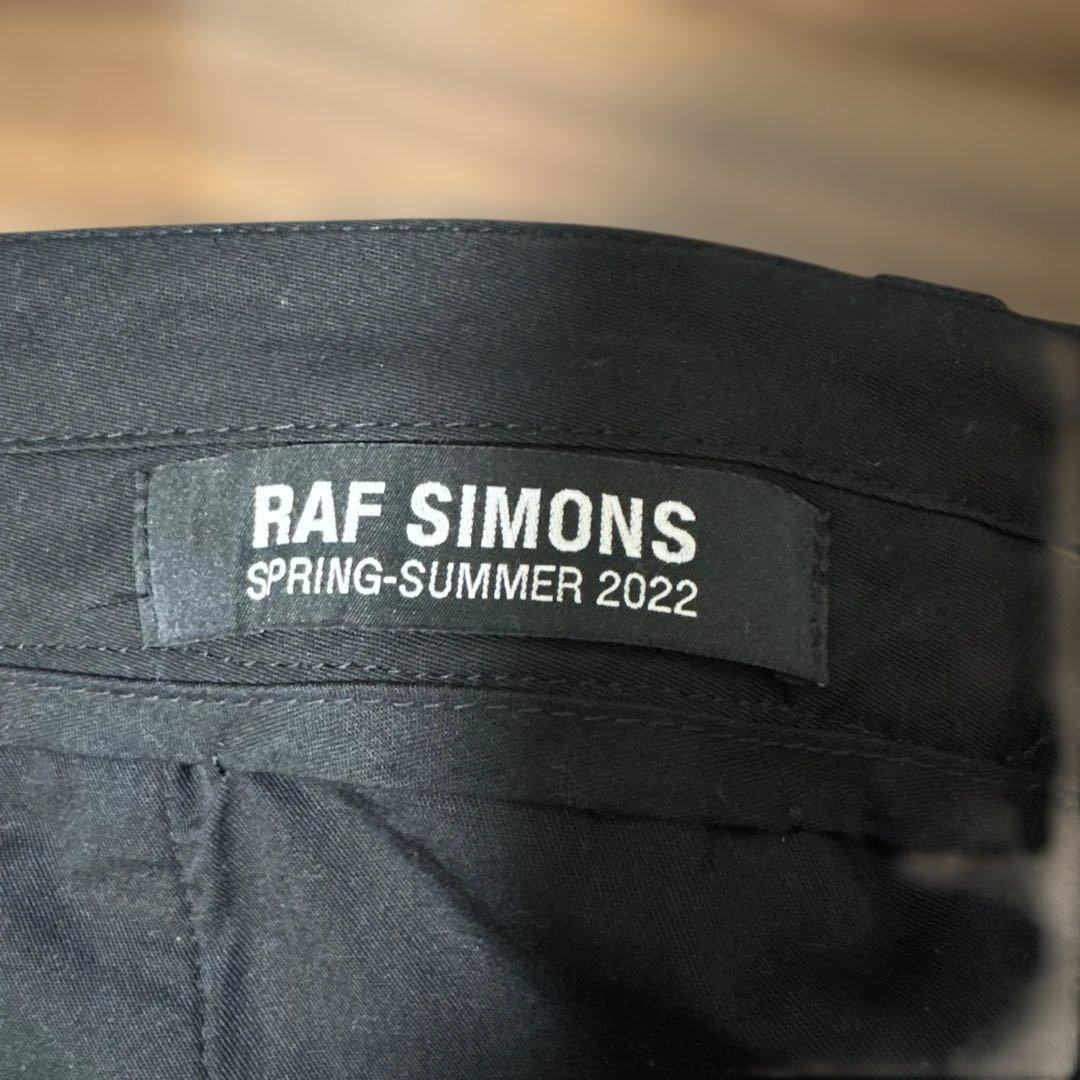 RAF SIMONS ワイドスラックス　ブラック　サイズ48
