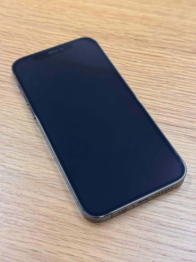 iPhone12 Pro 256GB グラファイト｜動作良好｜背面割れあり