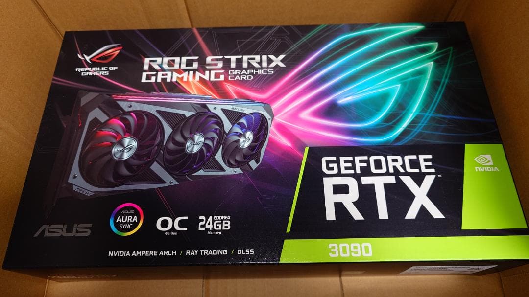 EK水冷 ASUS ROG RTX3090 24GB