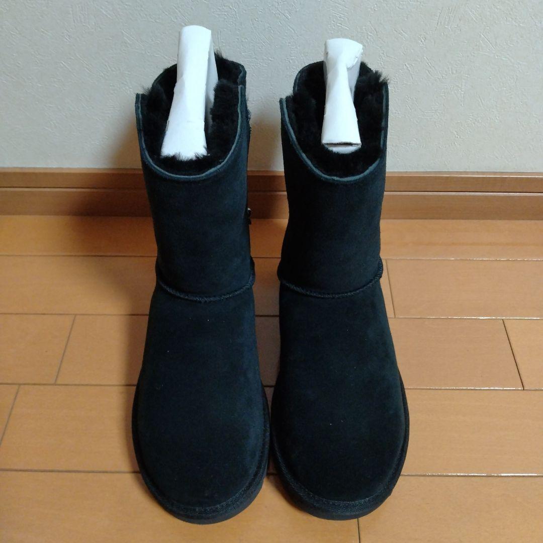 値下げ☆新品・未使用！ UGGアグブラックスエードムートンブーツ