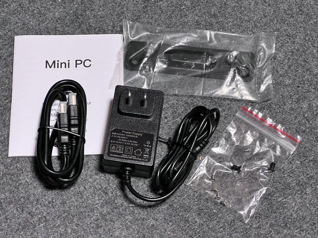 【美品】NiPoGi ミニPC N95（8GB／SSD256GB／Win 11）