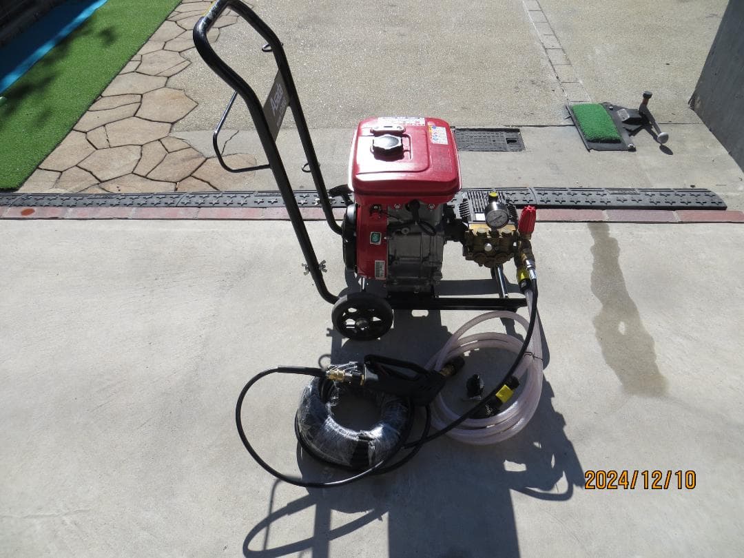 エンジン高圧洗浄機★Asada アサダ 高圧洗浄機 12/80G 美品