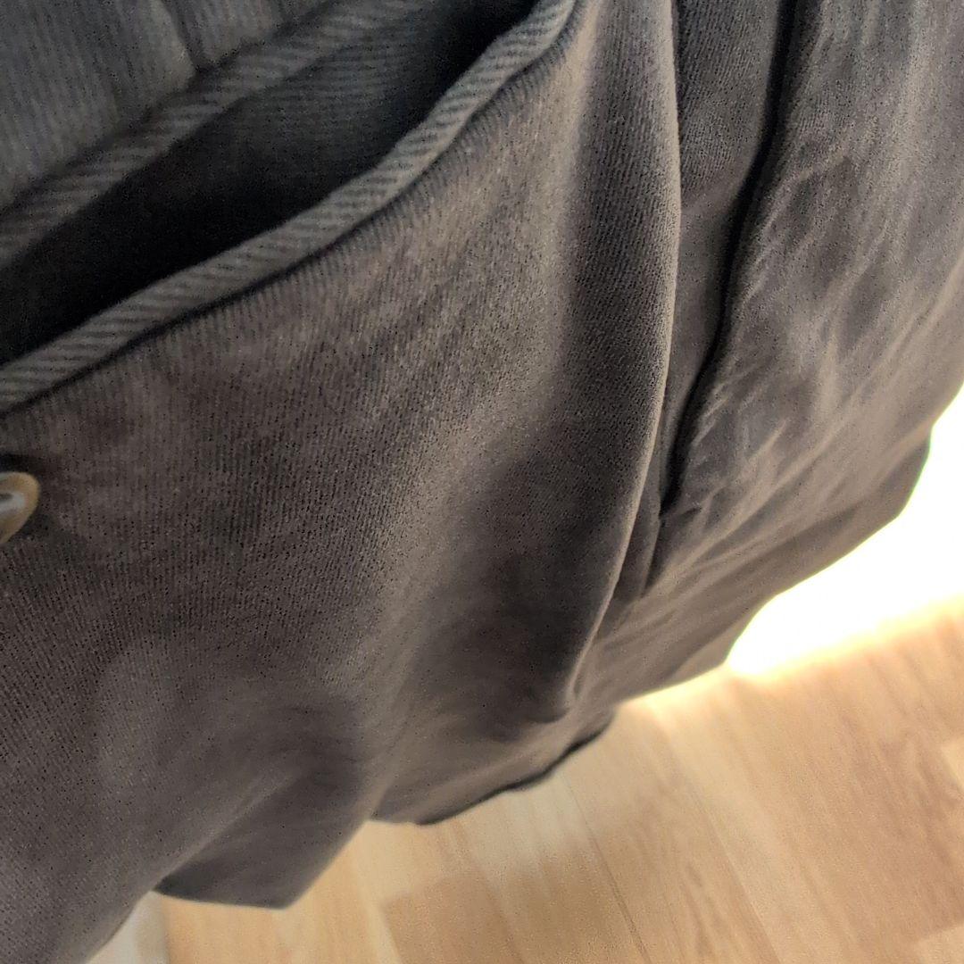 インコテックス　ダークグレー チノパン size48 ダブル仕上げ